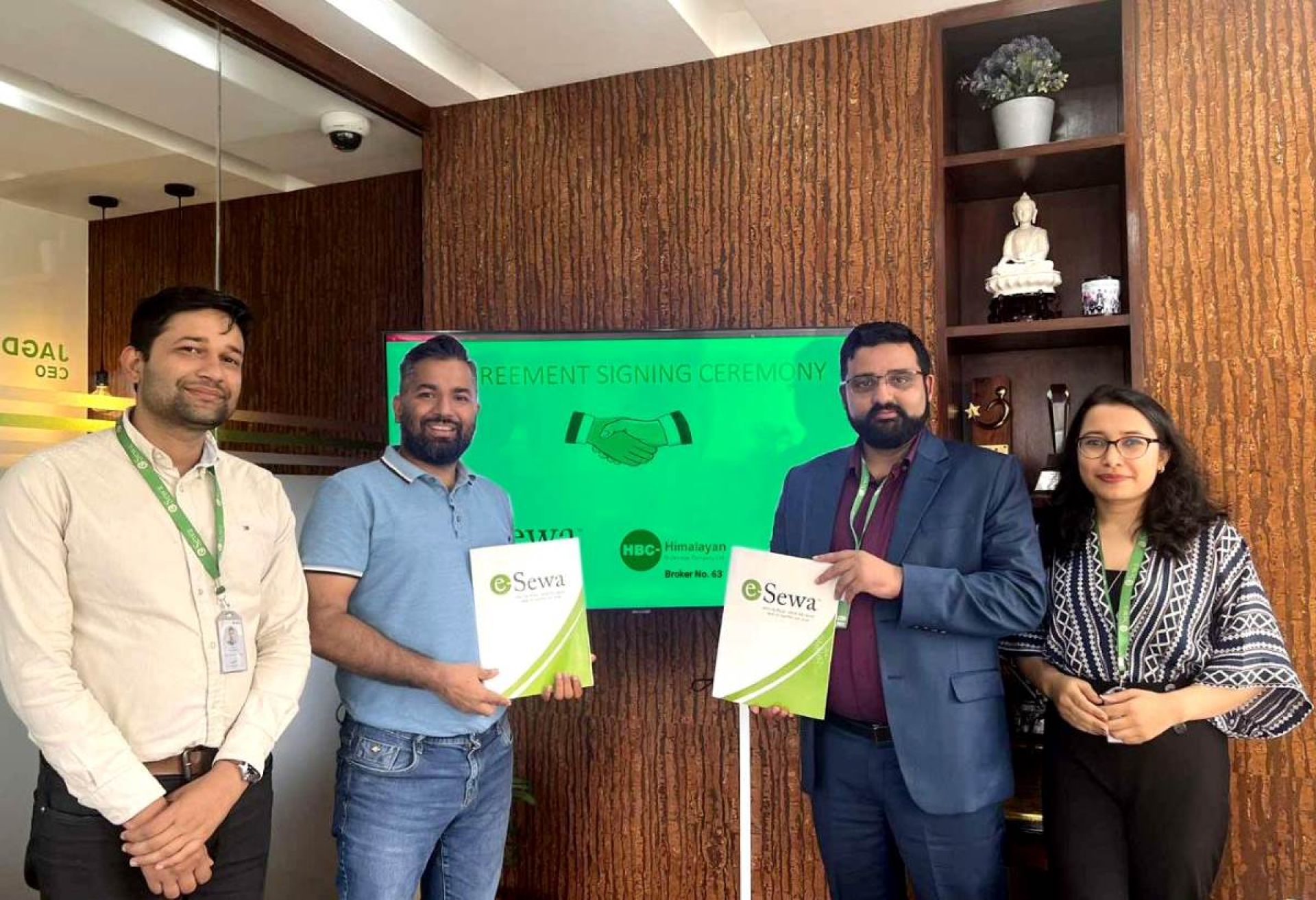 हिमालयन ब्रोक्रेज र इसेवाबीच सम्झौता, शेयर कारोबारमा लगानीकर्तालाई सहज 